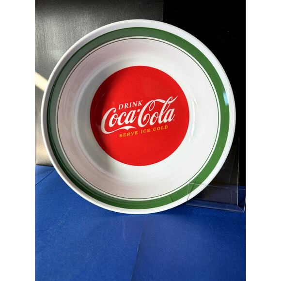 Vintage Coca-Cola (2) Serving Platter Trays & (4) Serving Bowls (plastic) - Picture 10 of 16